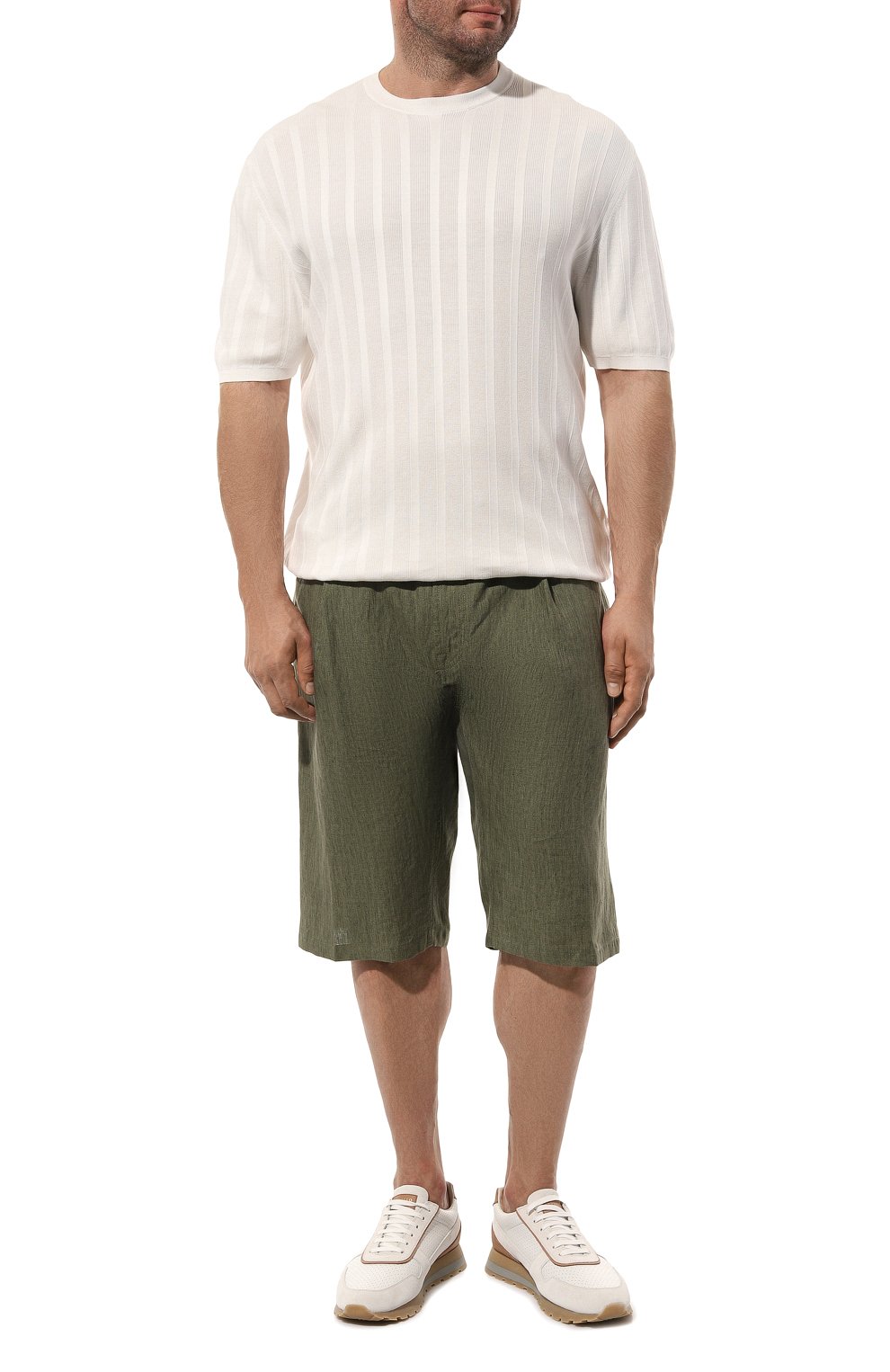 Льняные шорты STEFANO RICCI, арт. MFT4102120/L0005Q, фото 2