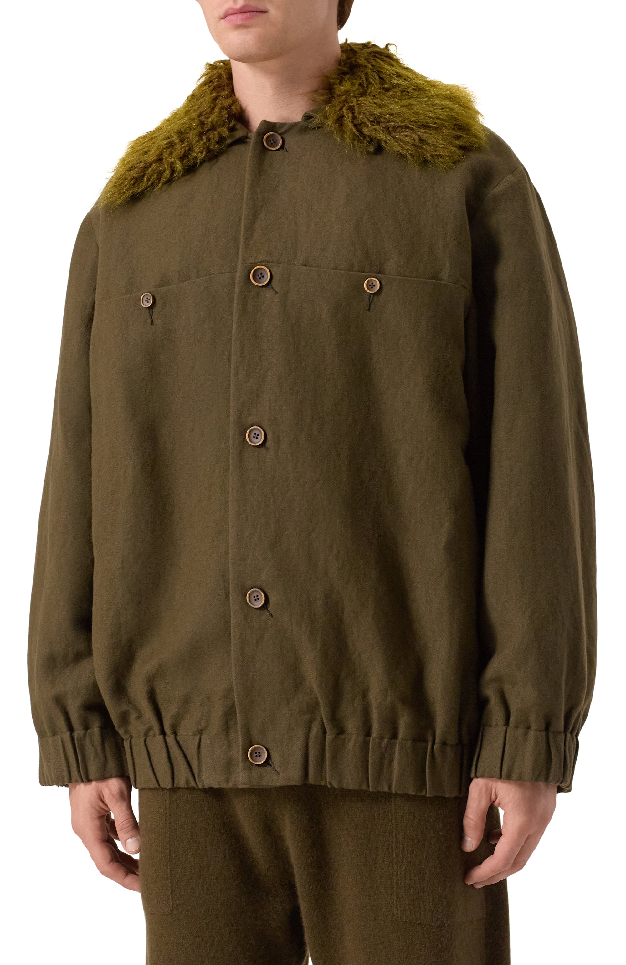 Куртка изо льна и шерсти UMA WANG, арт. UM6507, фото 3