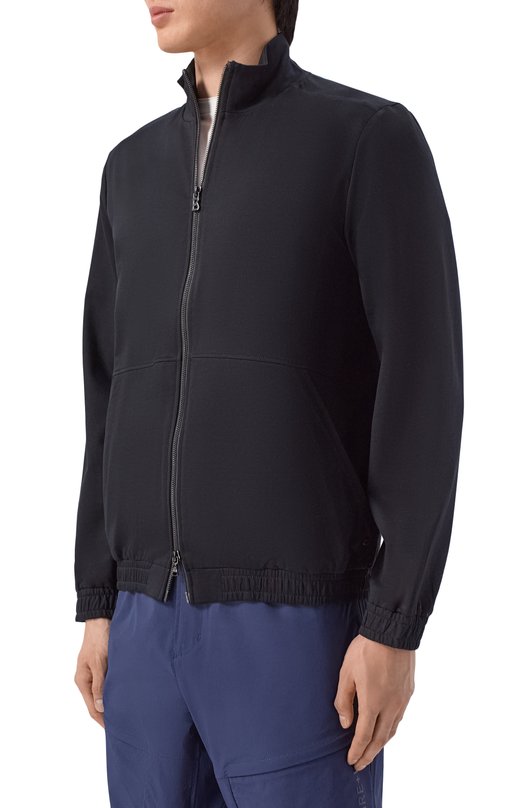 Хлопковая толстовка Bogner 88189497 Чёрный  88189497 Фото 3