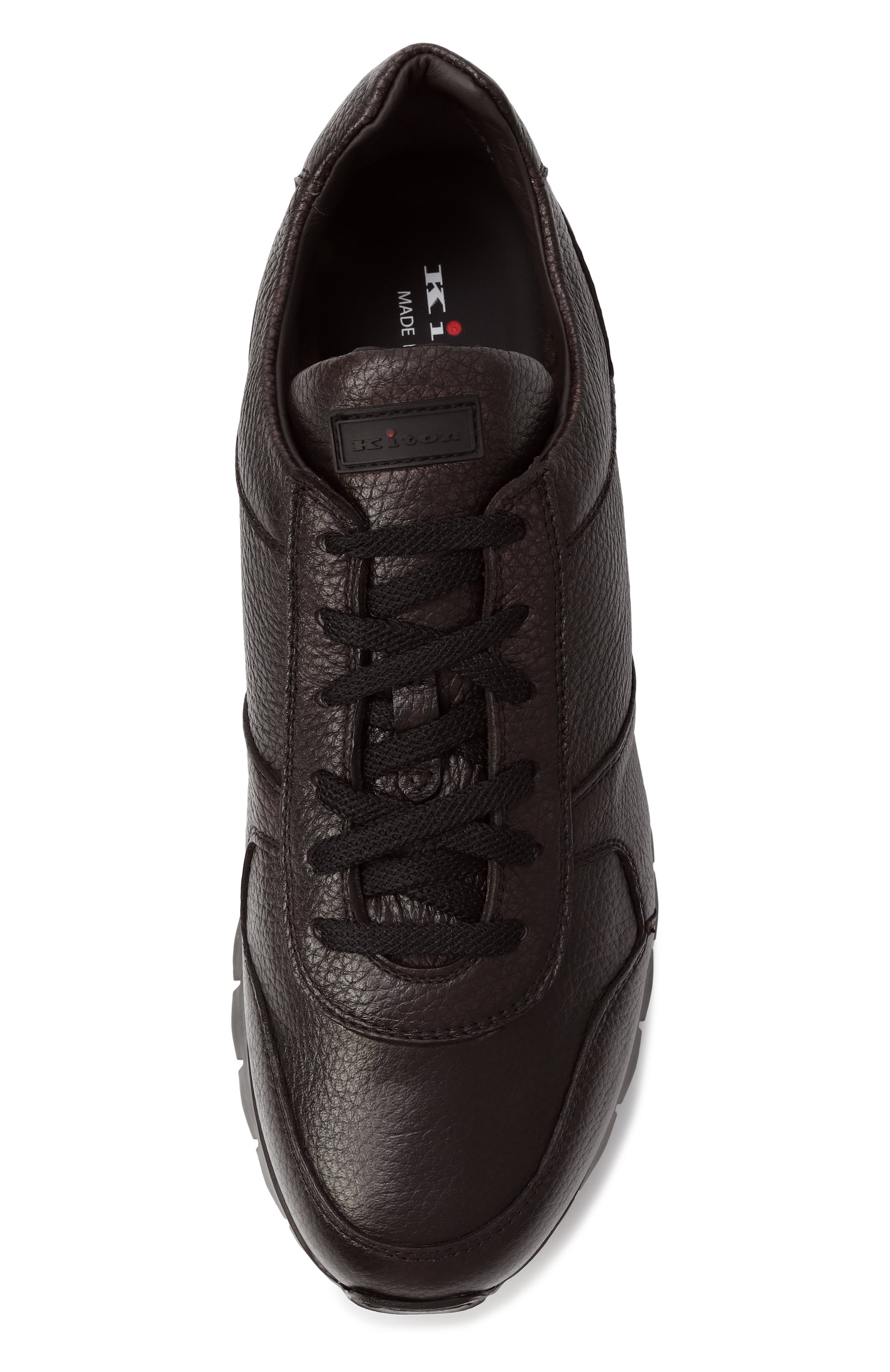 Кожаные кроссовки KITON, арт. USSA114N0012601, фото 6