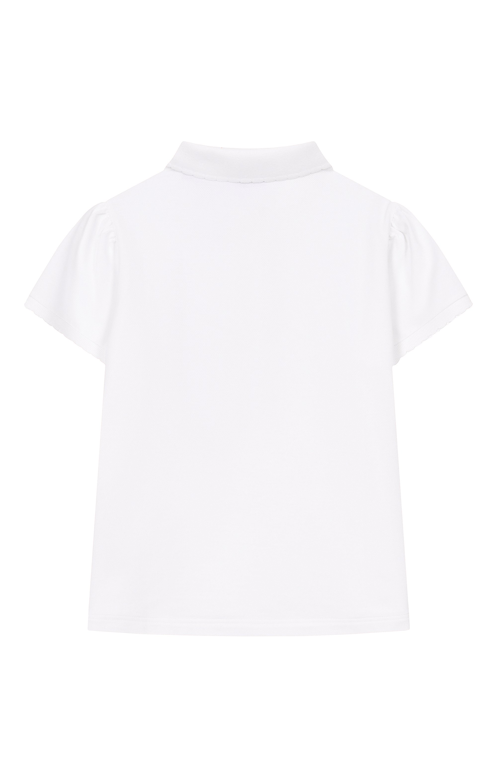 Хлопковое поло BURBERRY, арт. 8117426, фото 2