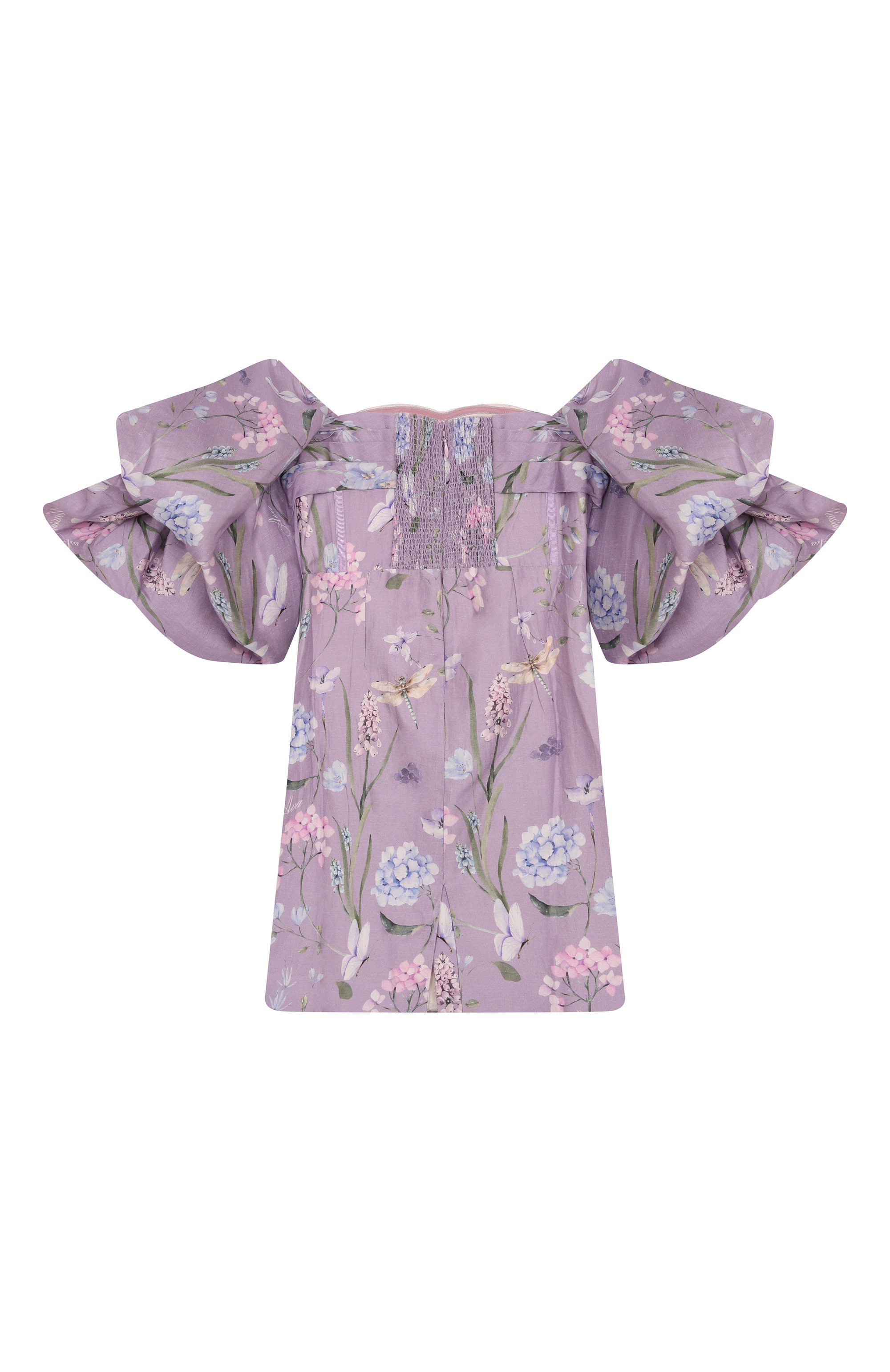 Платье из вискозы и льна MAISON AVA, арт. MA-SS25-GT01, фото 2