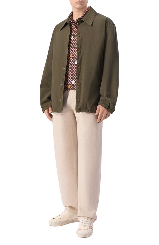 Хлопковые брюки Jacquemus 26EPAM00550/AD00044 Бежевый  26EPAM00550/AD00044 Фото 2