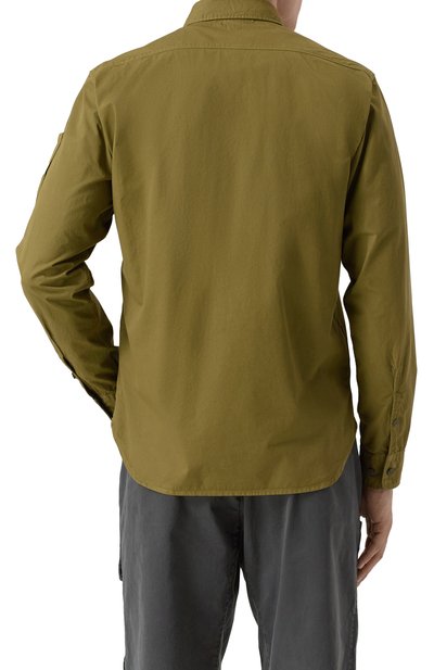 Хлопковая рубашка C.P. COMPANY, арт. 19CMSH706A110143G, фото 4