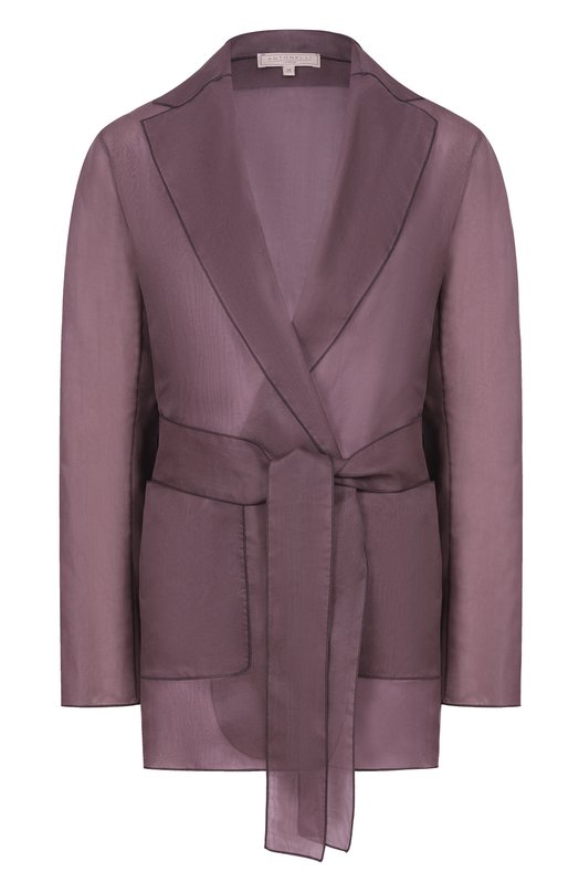 Шелковый жакет Antonelli Firenze L3887Q/256 Коричневый L3887Q/256