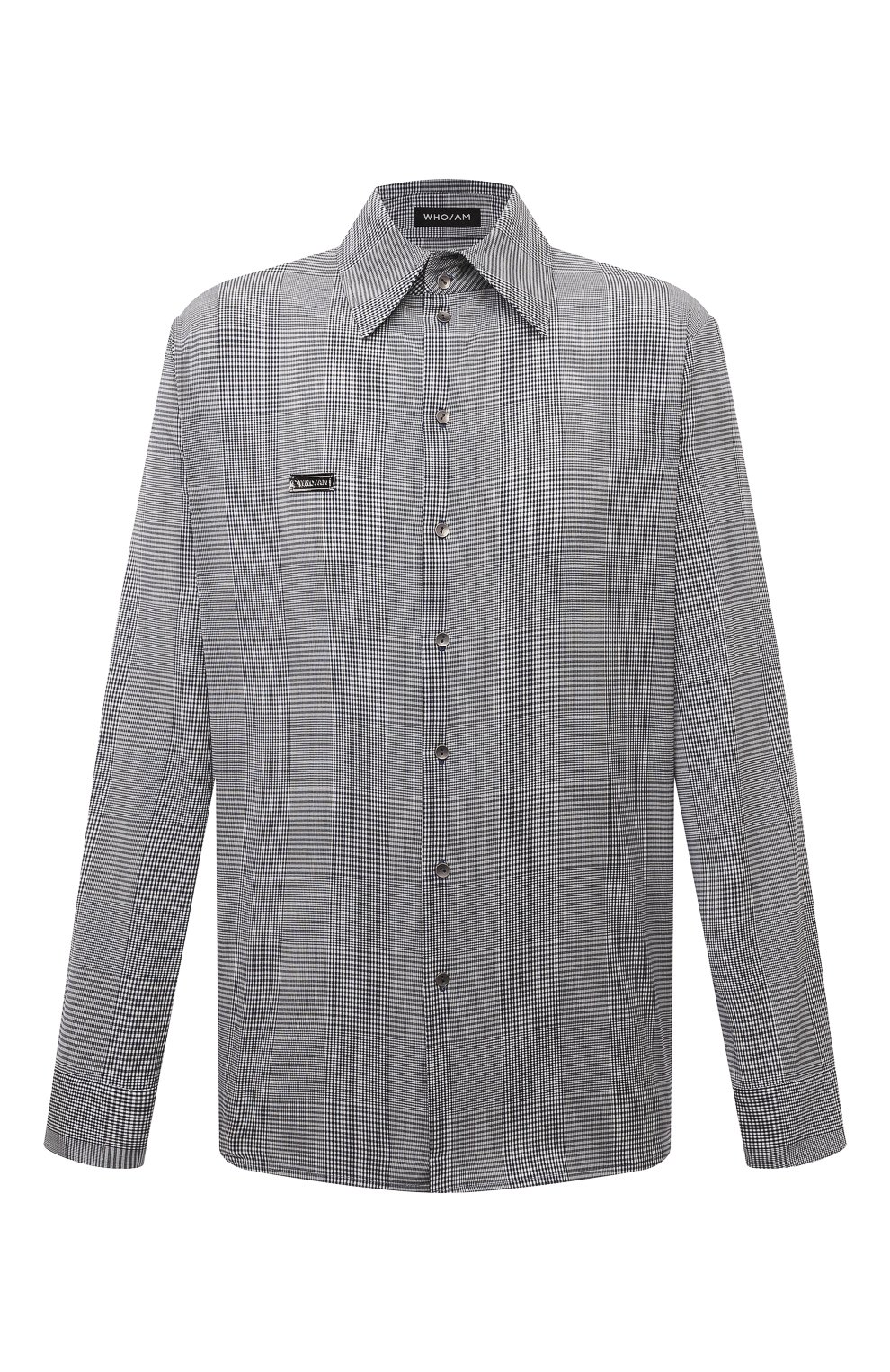 Шерстяная рубашка WHO_AM, арт. MS2-SV238-BLU, фото 1