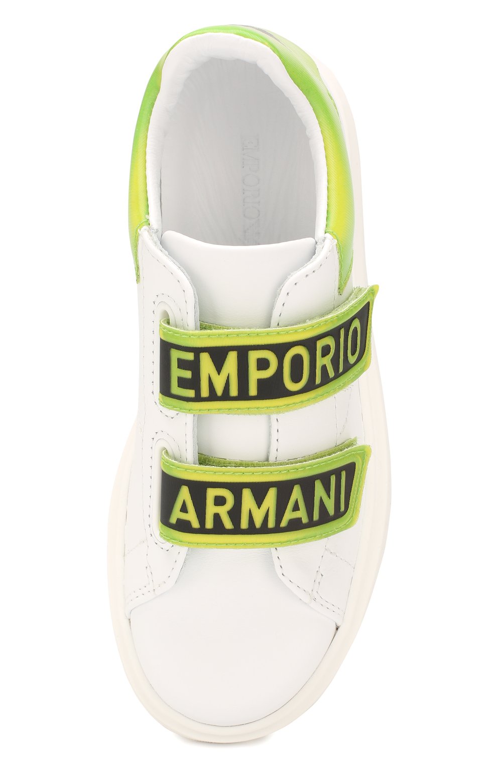 Кожаные кеды EMPORIO ARMANI, арт. XYX007/X0I33/28-34, фото 4