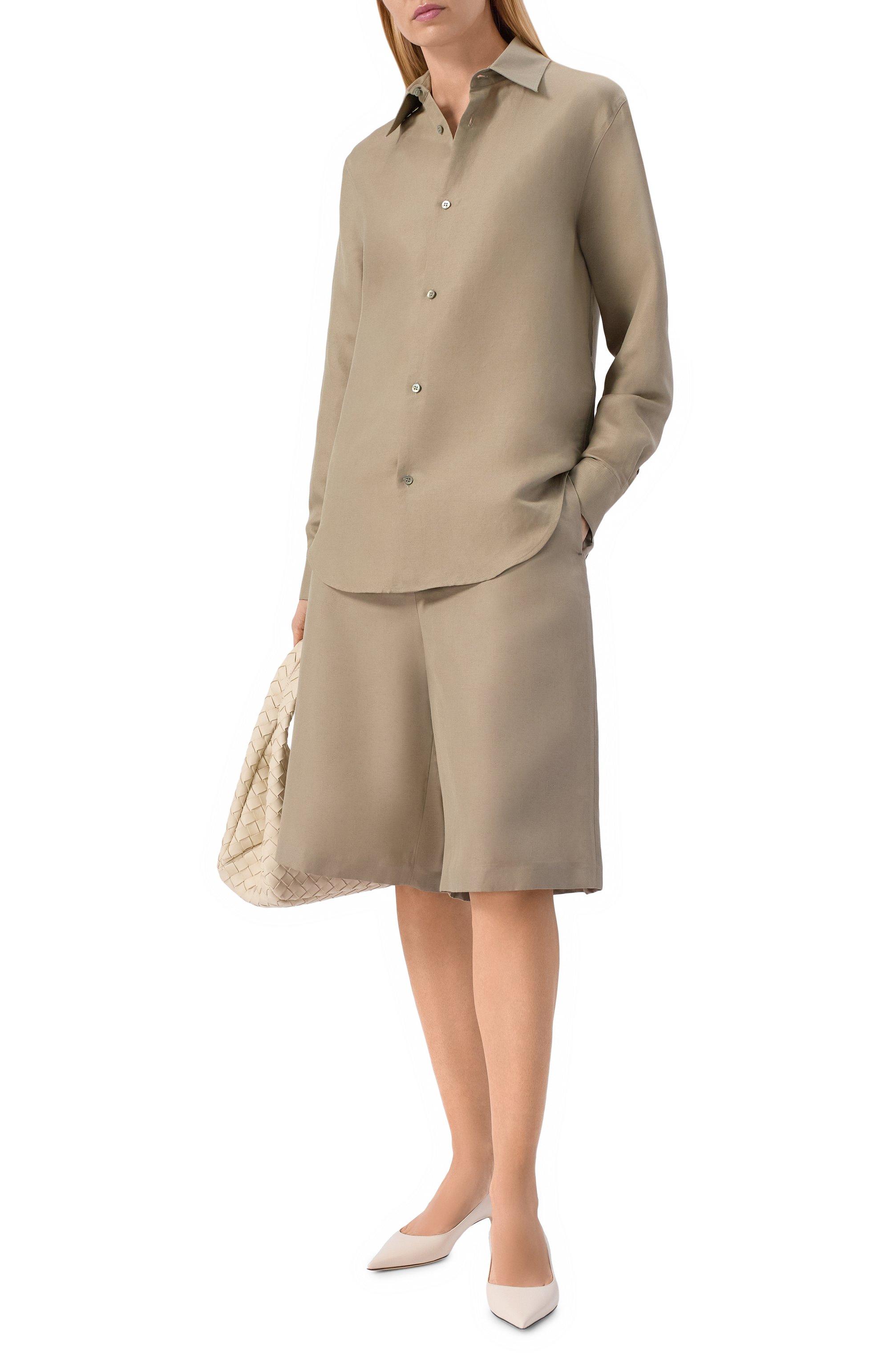 Рубашка изо льна и шелка MVST, арт. M26.2PW.B013/F123 LIN0 SETA, фото 2