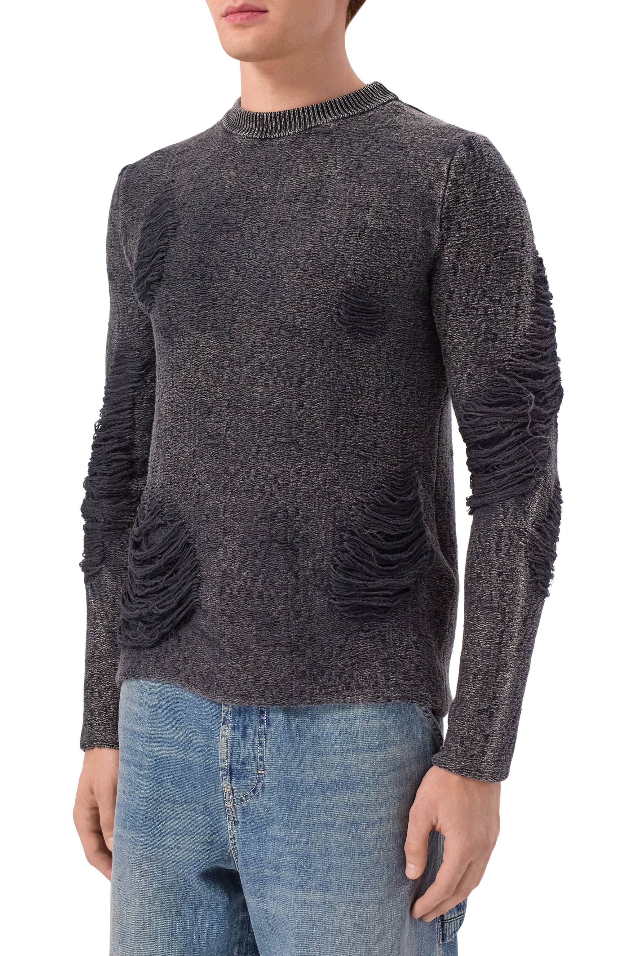 Хлопковый джемпер DIESEL, арт. A21876/0LKDP, фото 3