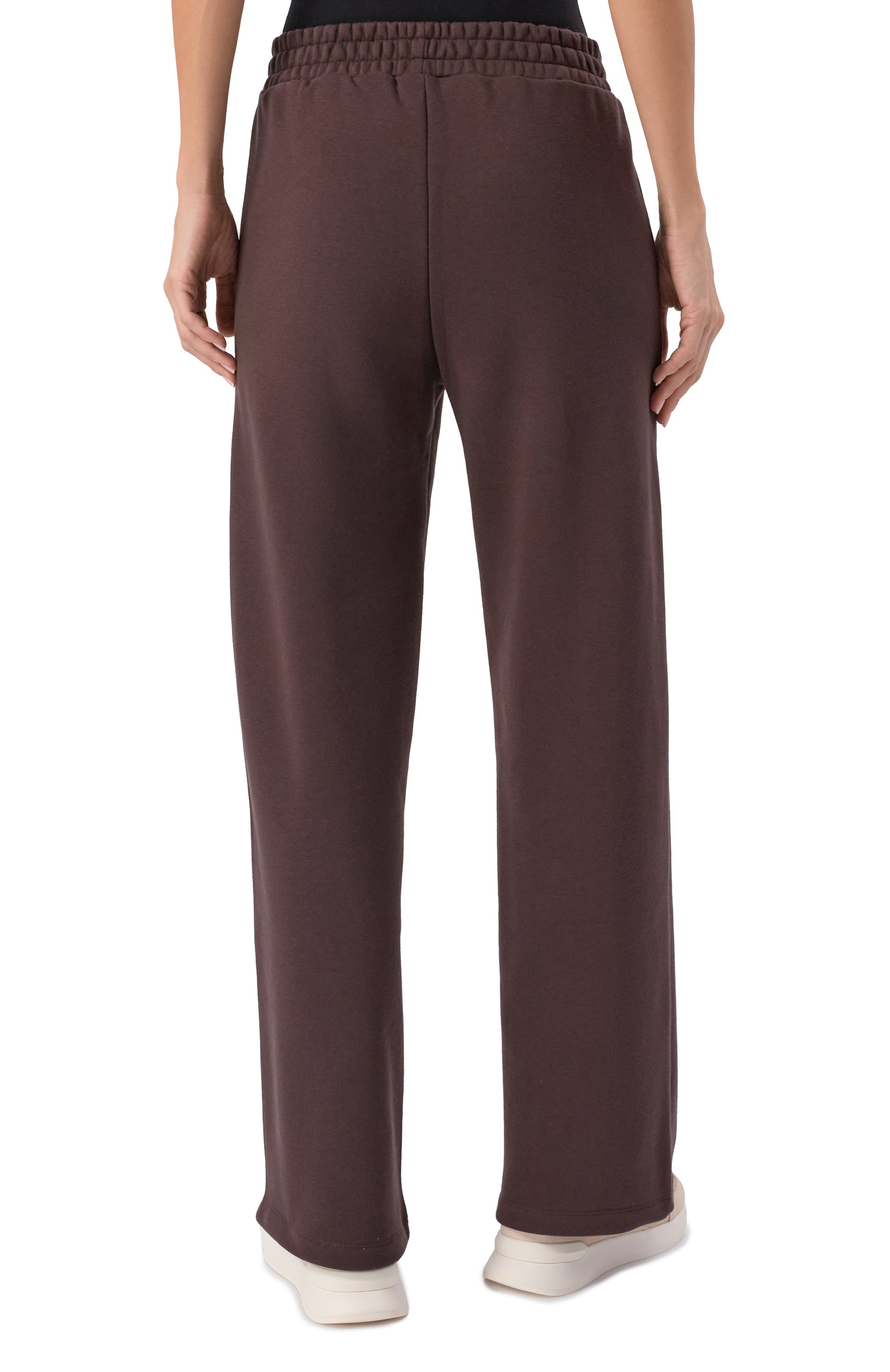 Хлопковые брюки HINNOMINATE коричневого цвета по цене 13200 руб., арт. HMABW01950, фото 4 Хлопковые брюки HINNOMINATE, арт. HMABW01950, фото 4