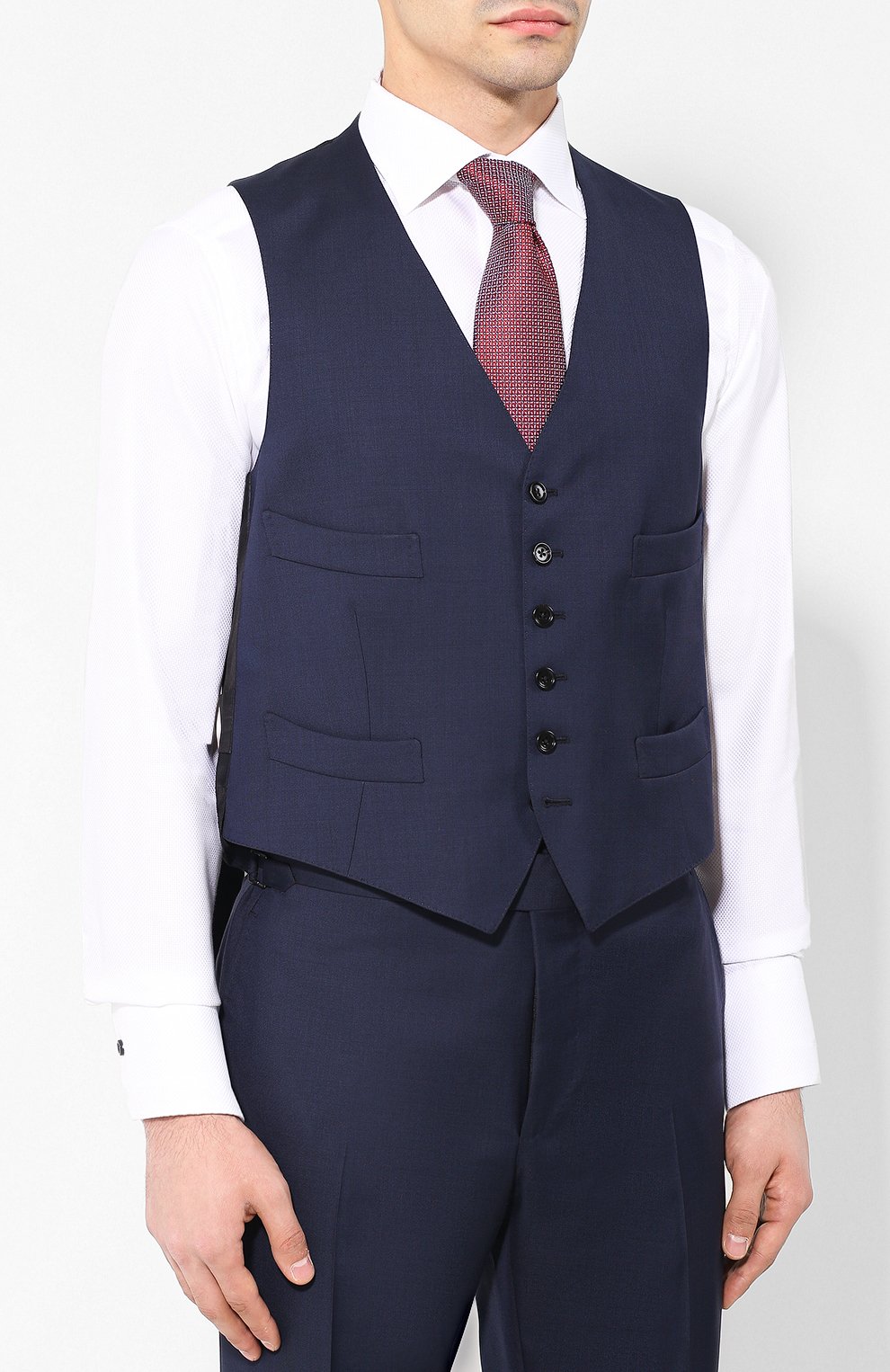 Шерстяной костюм-тройка TOM FORD, арт. 522R02/31AA43, фото 4