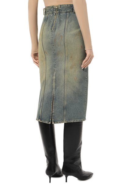 Джинсовая юбка MAISON MARGIELA, арт. SI0MA0006/S30561, фото 4