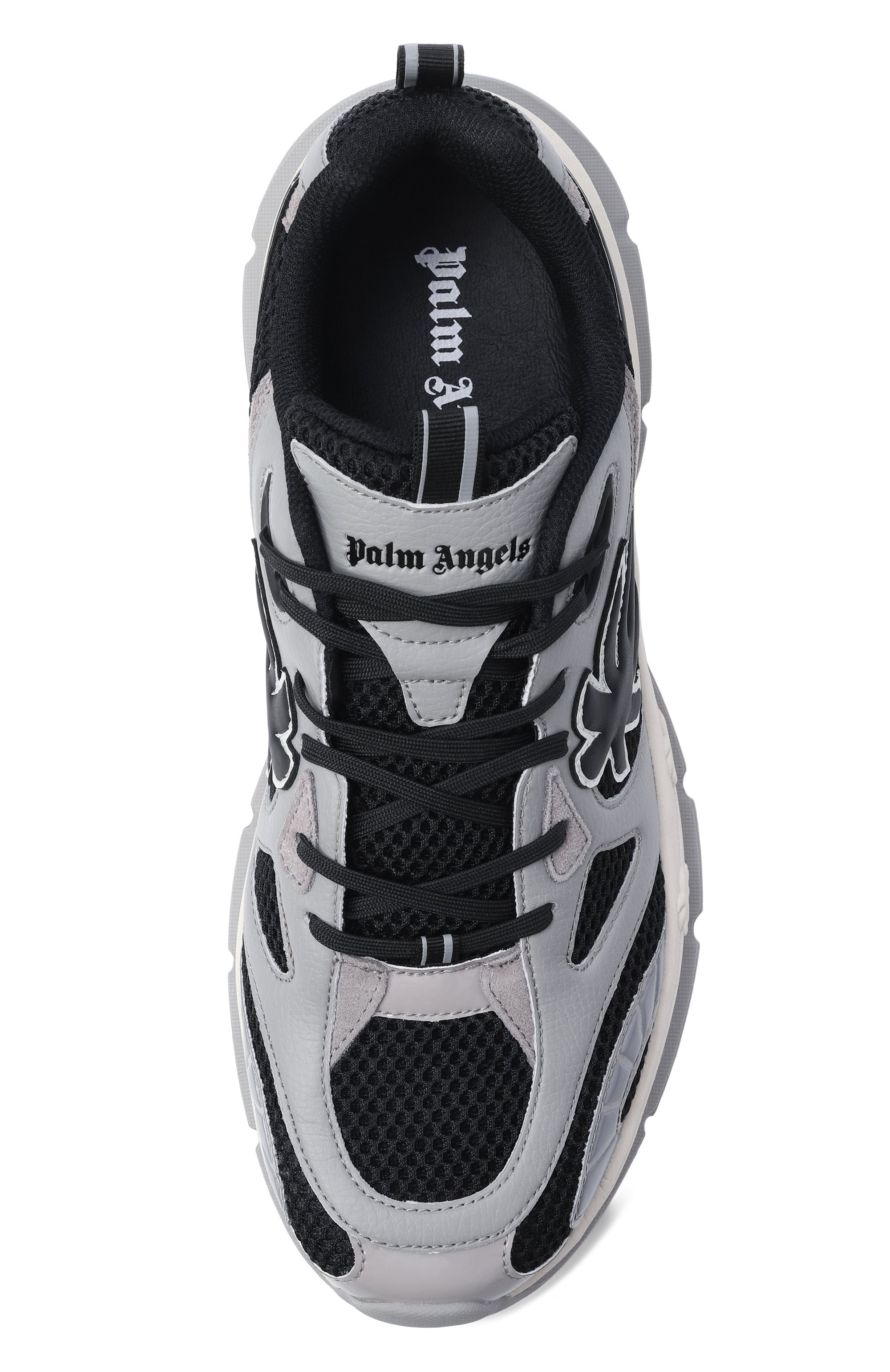 Комбинированные кроссовки palm runner PALM ANGELS, арт. PMIA10TS26LEA001, фото 5