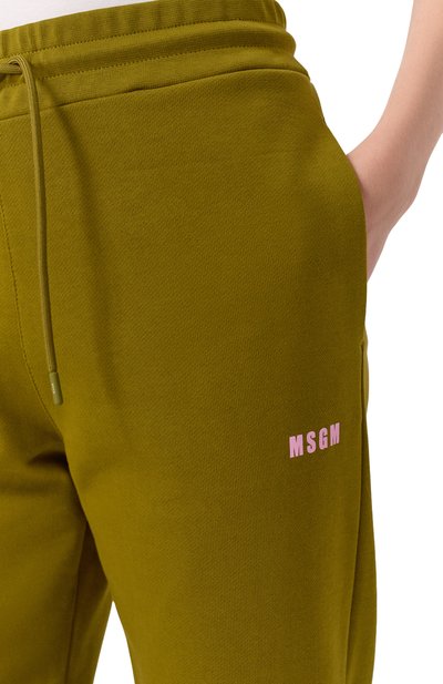Хлопковые джоггеры MSGM, арт. 3941MDP500/257799, фото 5