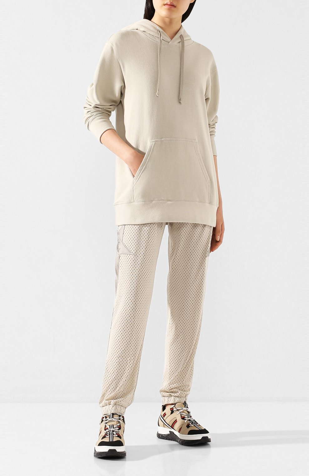 Хлопковое худи rick owens x champion RICK OWENS, арт. CW20S0006/113674, фото 2