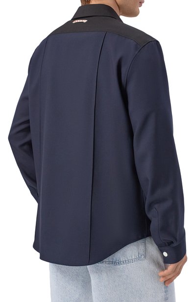 Шерстяная рубашка MARNI, арт. CUMU0368Q1/UTW839, фото 4