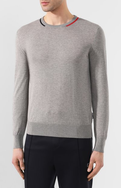 Хлопковый джемпер MONCLER, арт. F1-091-9C709-00-V9121, фото 3