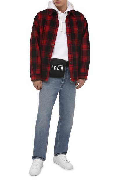 Текстильная поясная сумка DSQUARED2, арт. BBM0034 11703199, фото 2