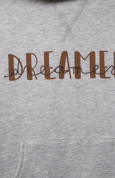 Хлопковое платье BRUNELLO CUCINELLI, арт. BH827A263A, фото 3