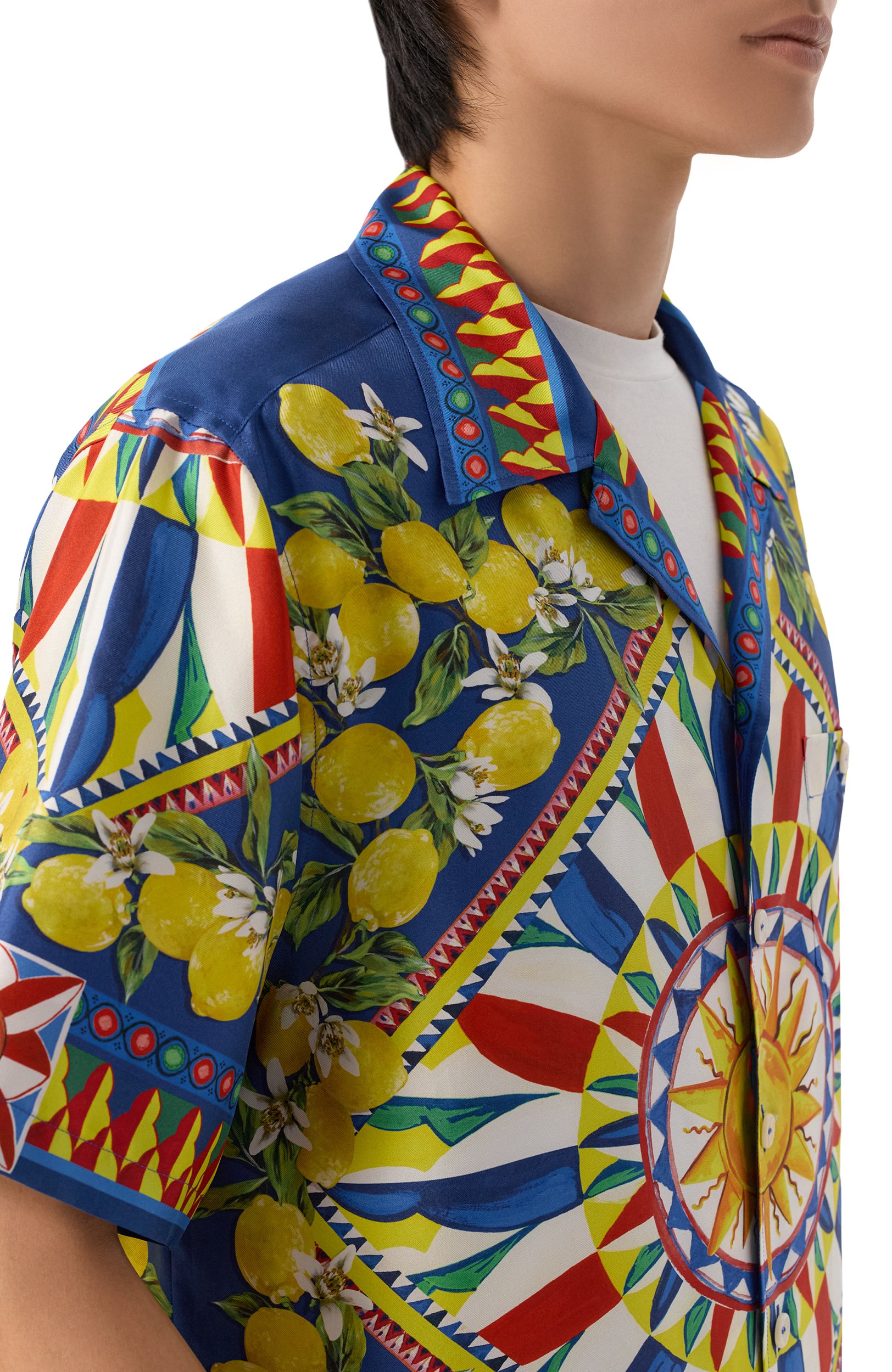 Шелковая рубашка DOLCE & GABBANA, арт. G5JH9T/HI14K, фото 5