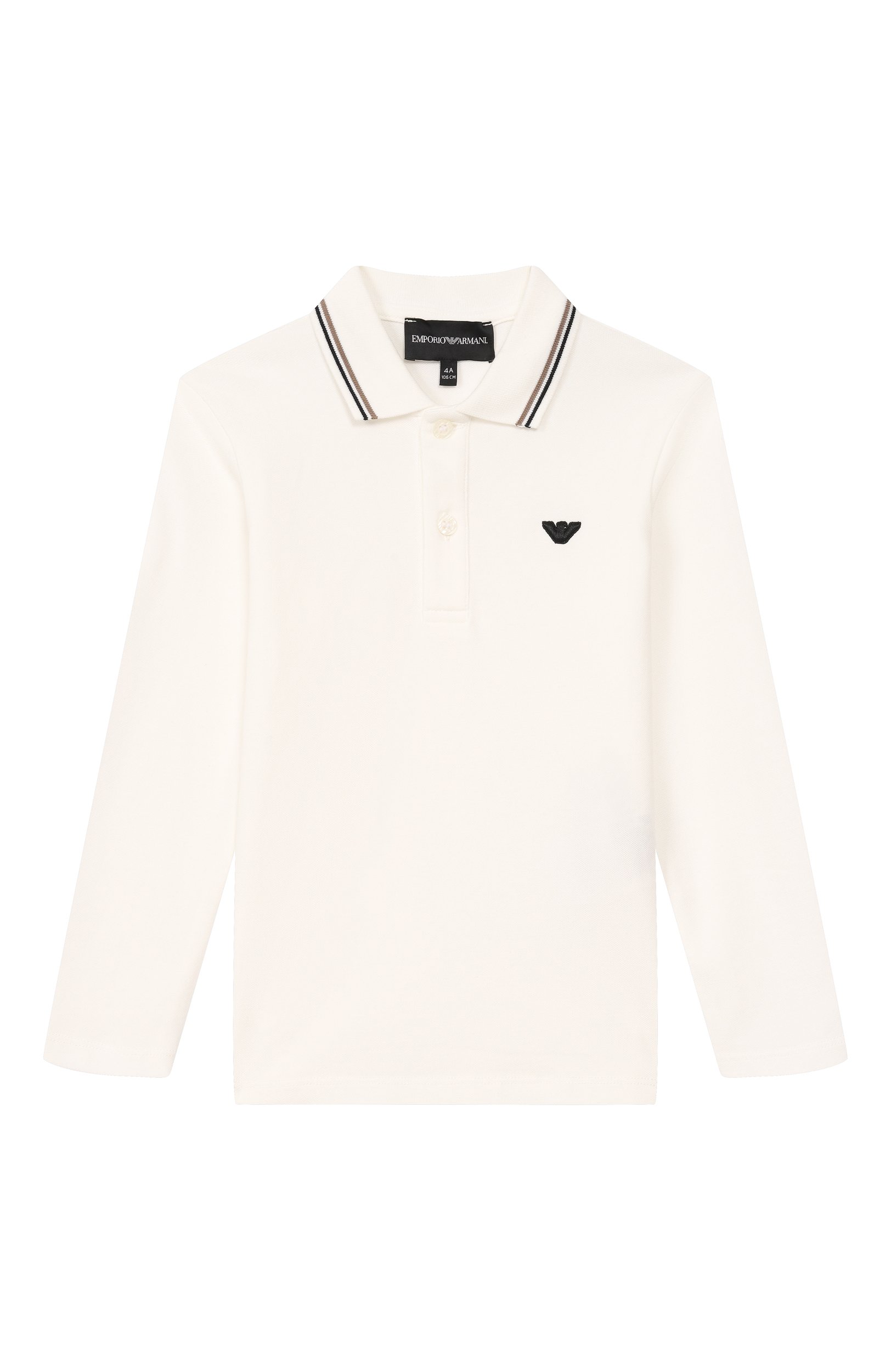Хлопковое поло EMPORIO ARMANI, арт. EB001561/AF23090, фото 1