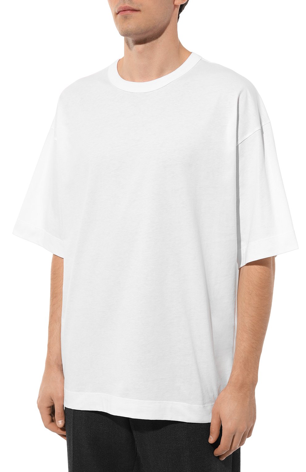 Хлопковая футболка DRIES VAN NOTEN, арт. 242-021102-9600, фото 3