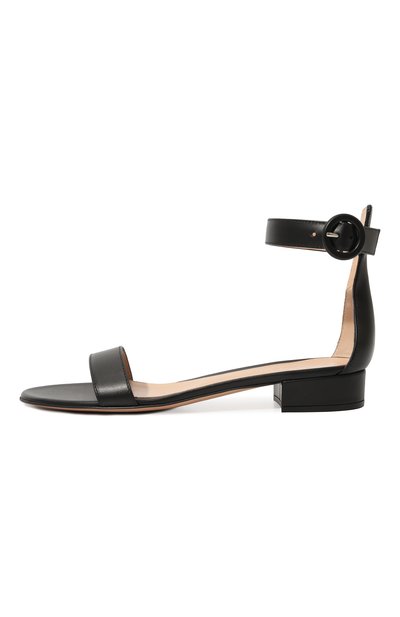 Кожаные сандалии portofino GIANVITO ROSSI, арт. G60354.20RIC.VITNER0, фото 4