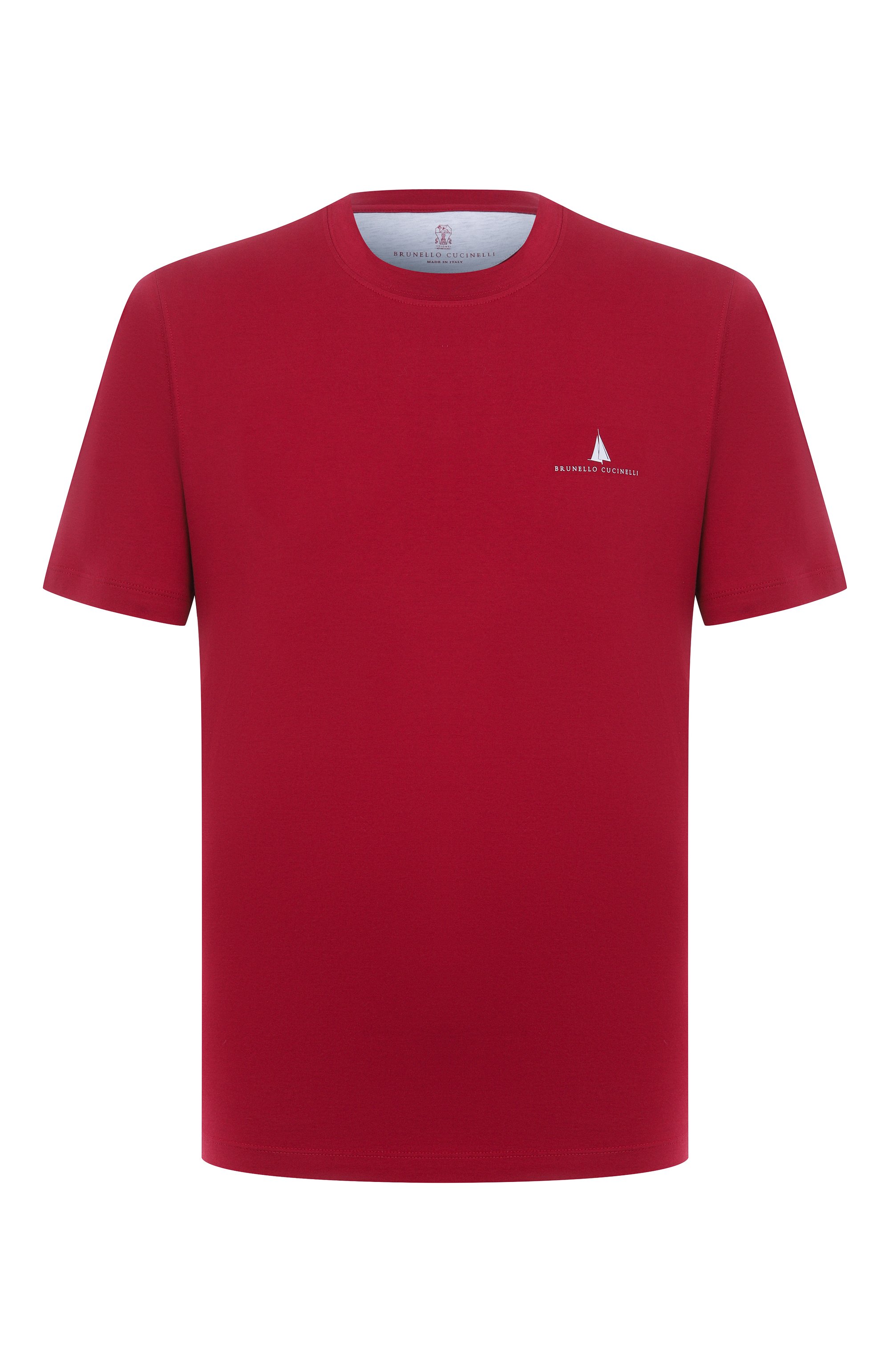 Хлопковая футболка BRUNELLO CUCINELLI, арт. M0B131362P, фото 1