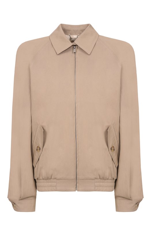 Хлопковый бомбер Magda Butrym 223426 Бежевый 223426