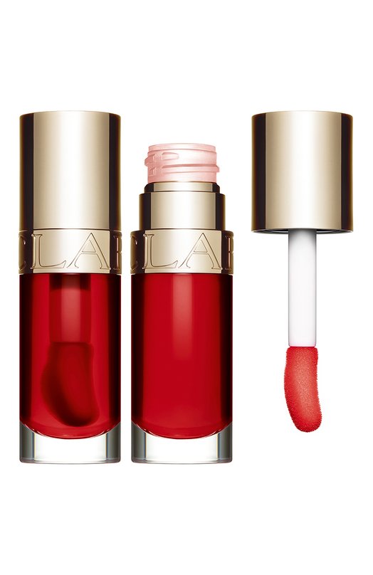 фото Масло-блеск для губ lip comfort oil, 08 strawberry (7ml) clarins