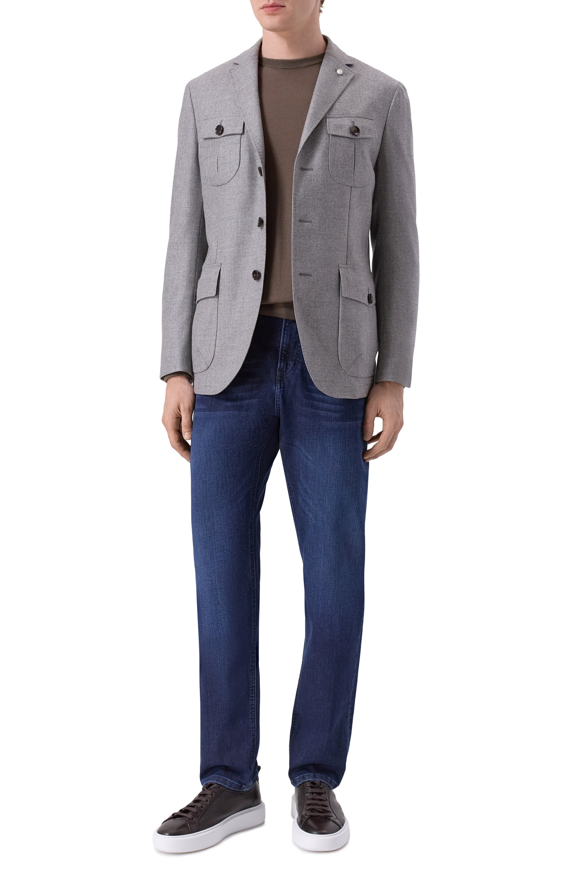 Куртка из шерсти и кашемира L.B.M. 1911, арт. 2564/52521, фото 2