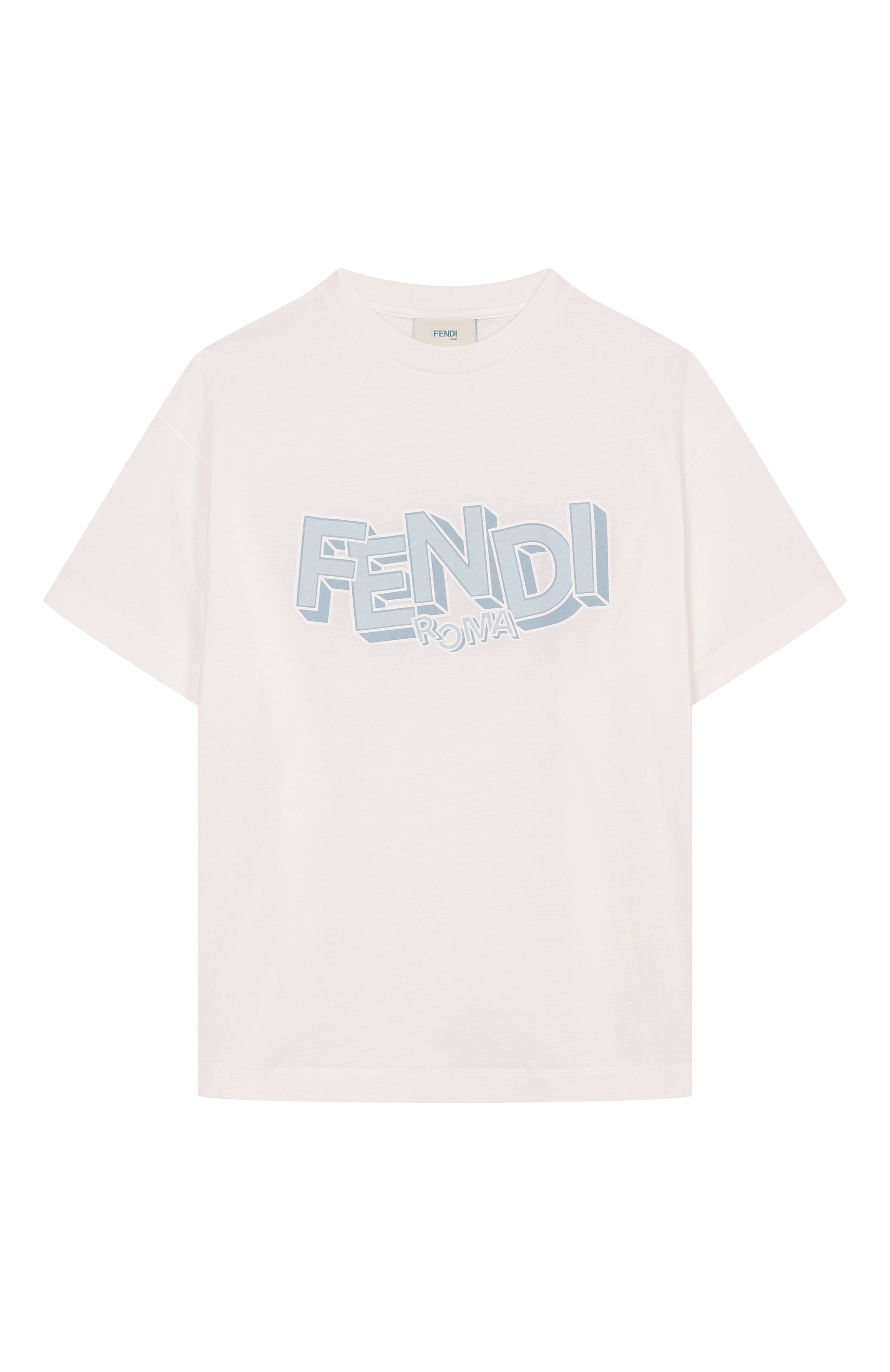 Хлопковая футболка FENDI, арт. JMI504/7AJ/8A-12+, фото 1