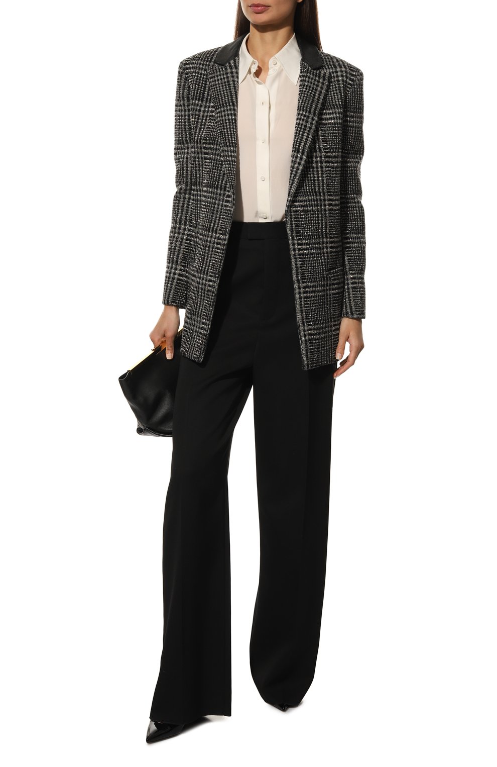 Шерстяной жакет SAINT LAURENT, арт. 534465/Y050R, фото 2