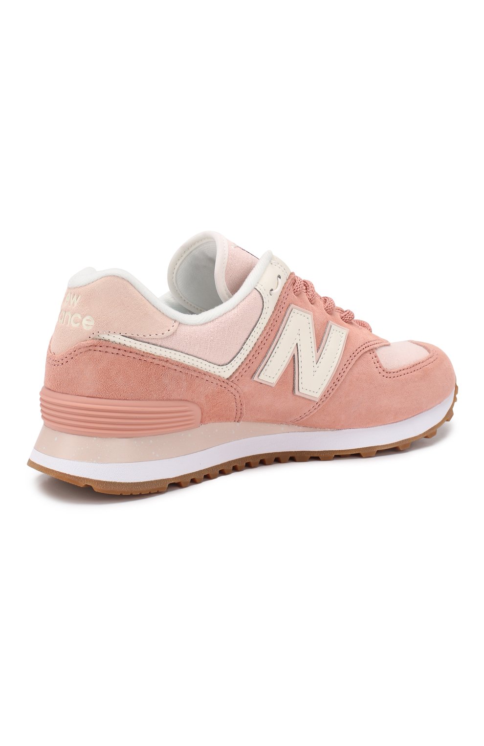 Комбинированные кроссовки 574 NEW BALANCE, арт. WL574SAZ/B, фото 4
