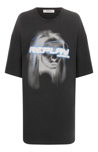 Женская хлопковая футболка REPLAY, арт. W3306H.000.22658M