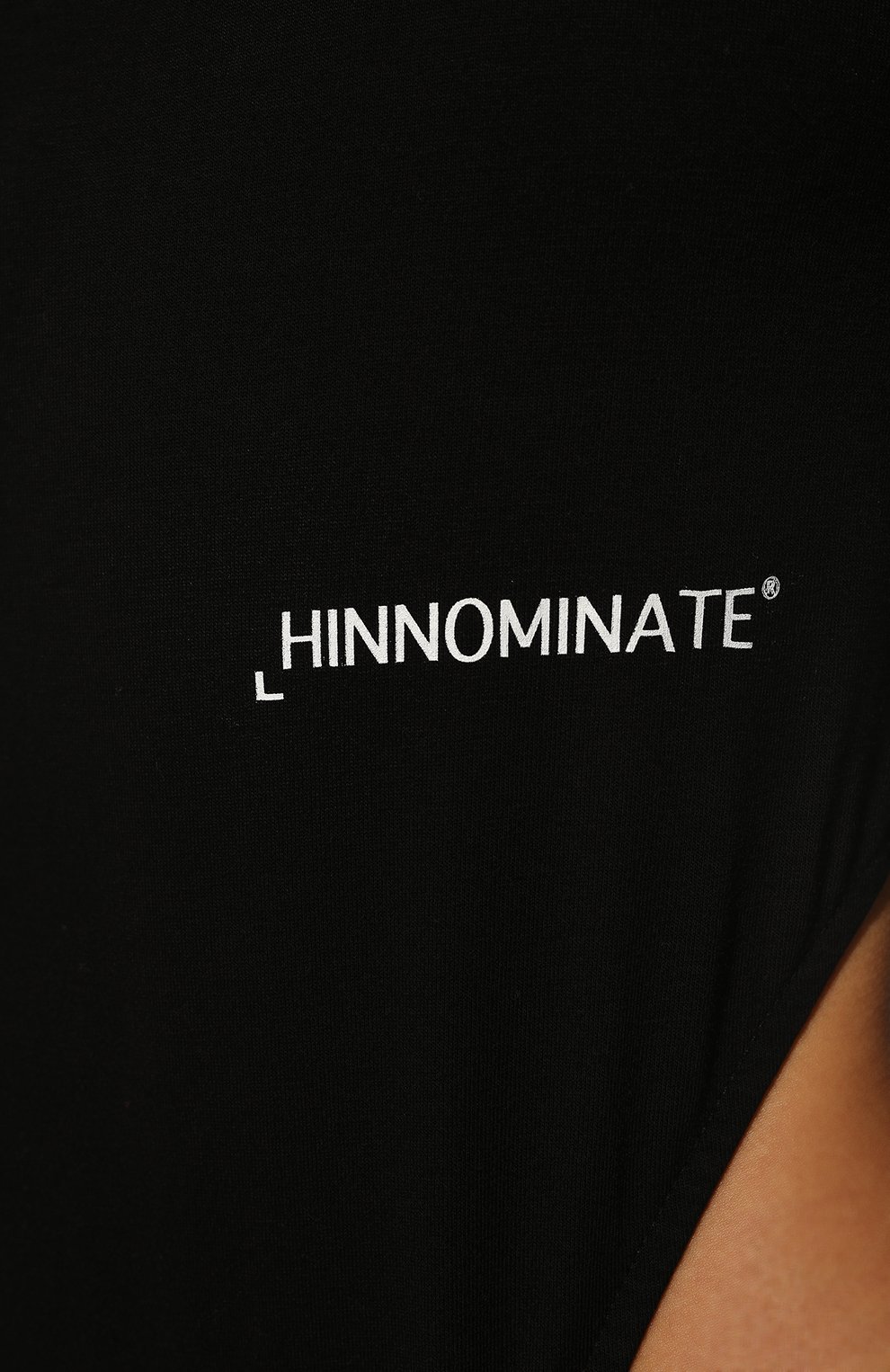 Хлопковое боди HINNOMINATE черного цвета по цене 6685 руб., арт. HDW2/HNW377, фото 5 Хлопковое боди HINNOMINATE, арт. HDW2/HNW377, фото 5