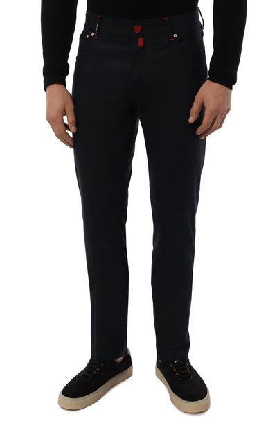 Шерстяные брюки KITON, арт. UPNJSK0123E06, фото 3