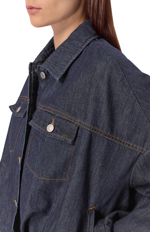 Джинсовая куртка Dries Van Noten 130515/3385 Синий  130515/3385 Фото 5