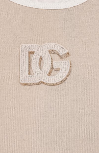 Хлопковая футболка DOLCE & GABBANA, арт. L4JTJN/G7PRI_001, фото 3