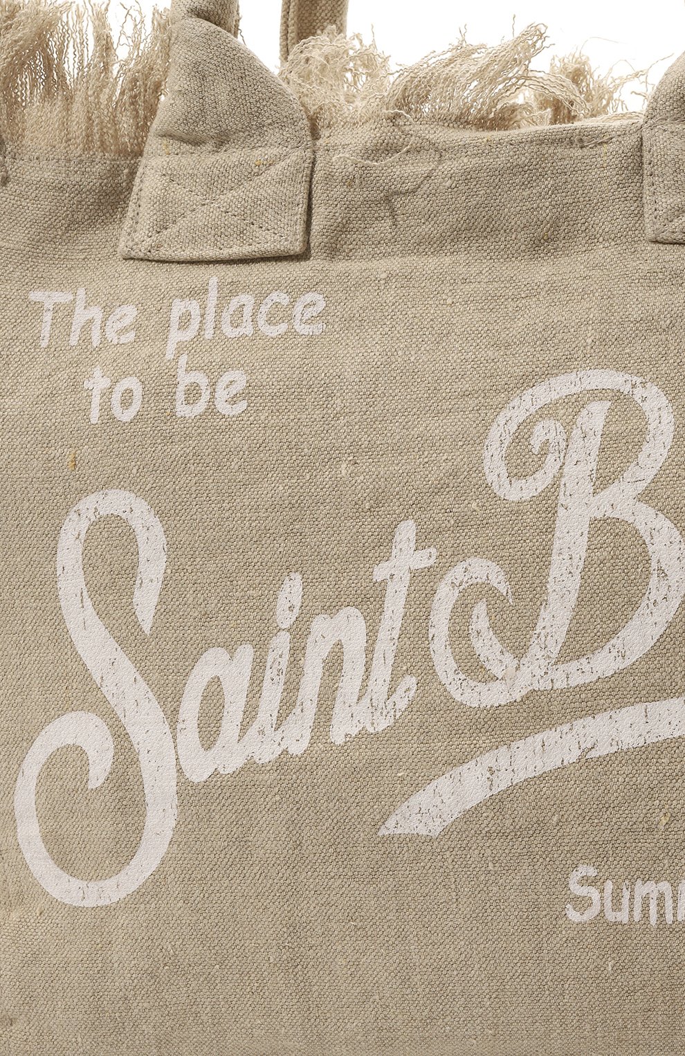 Сумка-тоут vanity MC2 SAINT BARTH бежевого цвета по цене 15650 руб., арт. VANITY LINEN/STBA/00122F, фото 3 Сумка-тоут vanity MC2 SAINT BARTH, арт. VANITY LINEN/STBA/00122F, фото 3