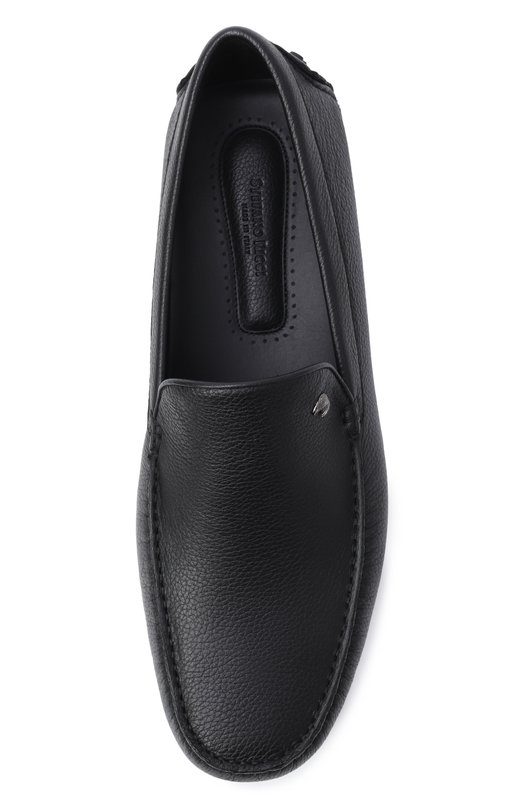 Кожаные мокасины Stefano Ricci UC25_G1155/VTDVN Чёрный  UC25_G1155/VTDVN Фото 5