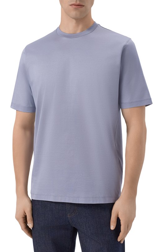 Хлопковая футболка MVST M26.CSM.K422/C0T0NE NE.80/2 Голубой  M26.CSM.K422/C0T0NE NE.80/2 Фото 3