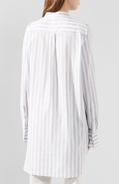 Хлопковая рубашка ANN DEMEULEMEESTER, арт. 2001-2008-P-123-001, фото 4