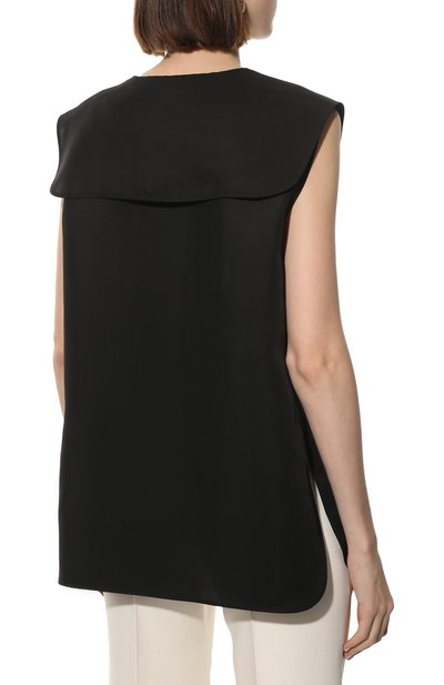 Топ из вискозы и шелка JIL SANDER, арт. JSPU560606-WU391900, фото 4