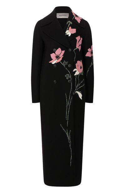 Шерстяное пальто VALENTINO, арт. TB3CA4D015E, фото 1