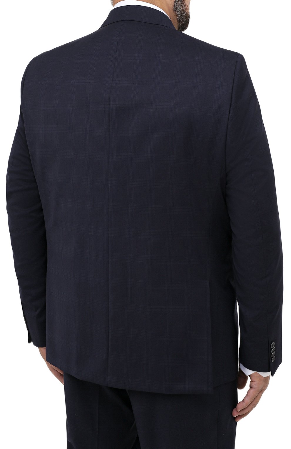 Шерстяной костюм-тройка EDUARD DRESSLER темно-синего цвета по цене 121000 руб., арт. N283/16006, фото 3 Шерстяной костюм-тройка EDUARD DRESSLER, арт. N283/16006, фото 3