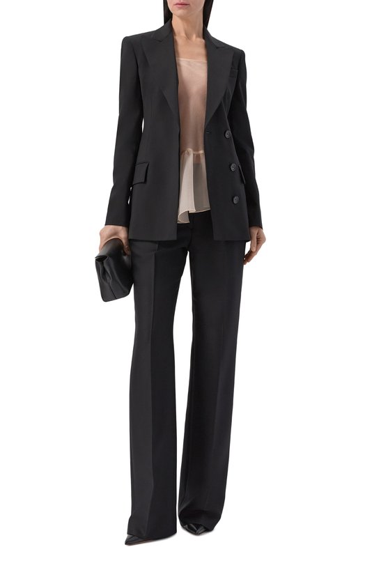 Шерстяной жакет Sportmax SPXFATE Чёрный  SPXFATE Фото 2