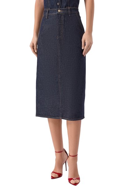 Джинсовая юбка FRAME DENIM, арт. 5007105/THE TR0USER SKIRT, фото 3