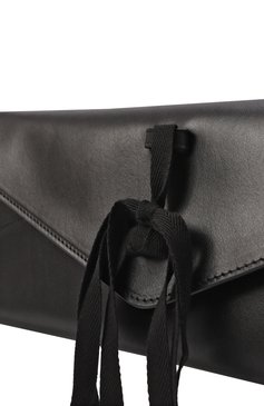 Женский клатч terri small ANN DEMEULEMEESTER черного цвета, арт. B0012605/LT128 | Фото 3 (Размер: small; Материал сплава: Проставлено; Материал: Натуральная кожа; Драгоценные камни: Проставлено; Женское Кросс-КТ: Клатч-клатчи)