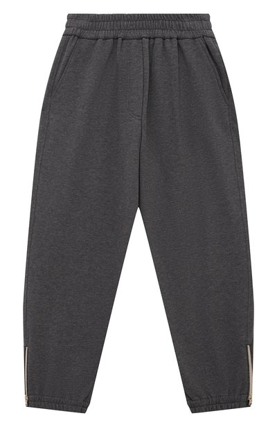 Хлопковые джоггеры BRUNELLO CUCINELLI, арт. BN05NE635B, фото 1